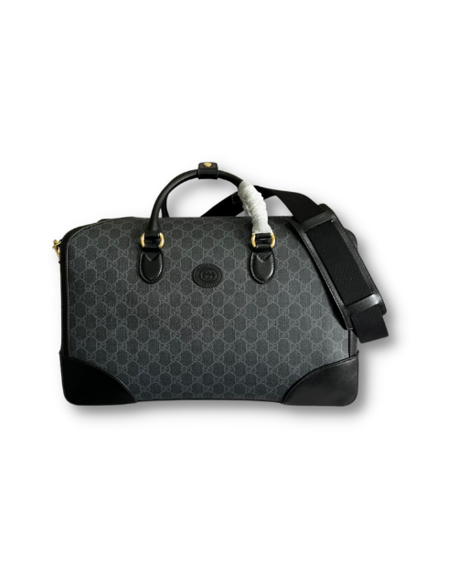 Gvc*1 Duffle Bag With Interlocking G Black 16.5in/42cm ‎696014 92THF 1000