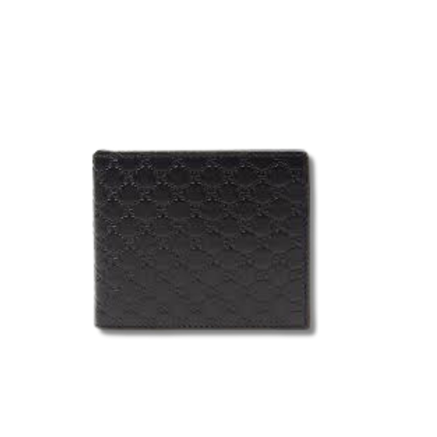 Gvc*1 GG MicroGvc*1ssima Bi-Fold Wallet Black For Men 4.3in/11cm 260987 BMJ1N 4009