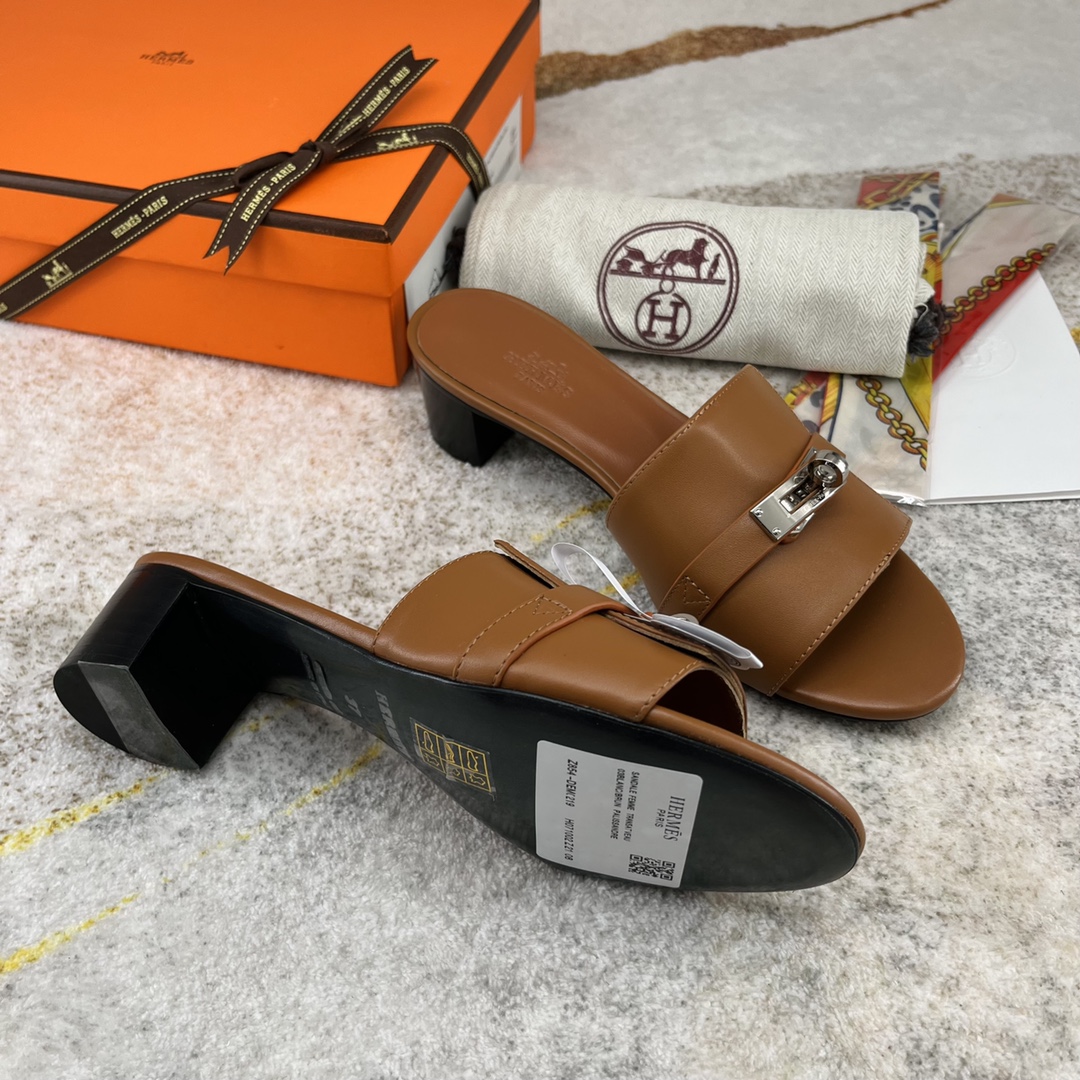 H**me5 Gigi 50 Sandal Brown For Women H231063Z A3345
