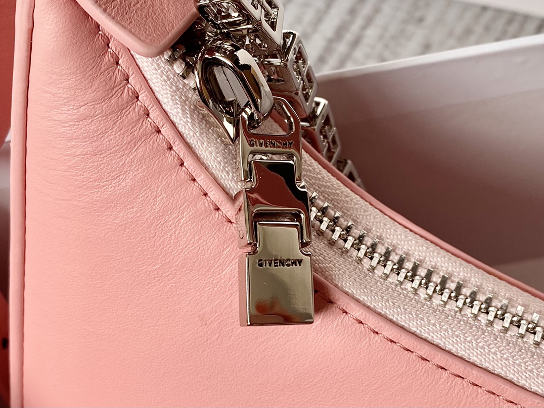Givenchy Small Moon Cut Out Bag Black/Pink/Cream/Brown/Grey/Dark Grey For Women‎ 9.8in/25cm BB50LGB1A4-001