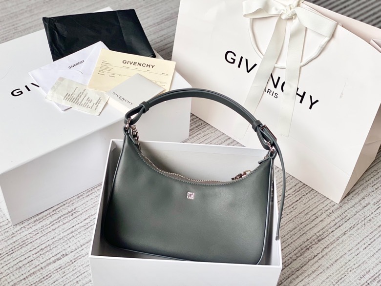 Givenchy Small Moon Cut Out Bag Black/Pink/Cream/Brown/Grey/Dark Grey For Women‎ 9.8in/25cm BB50LGB1A4-001