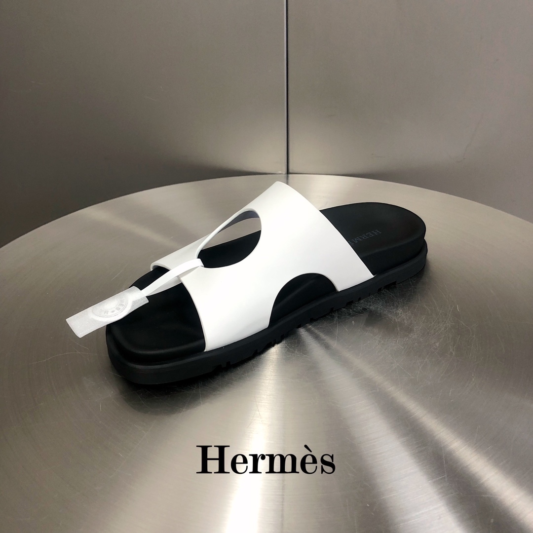 H**me5 Edith Sandal White For Men