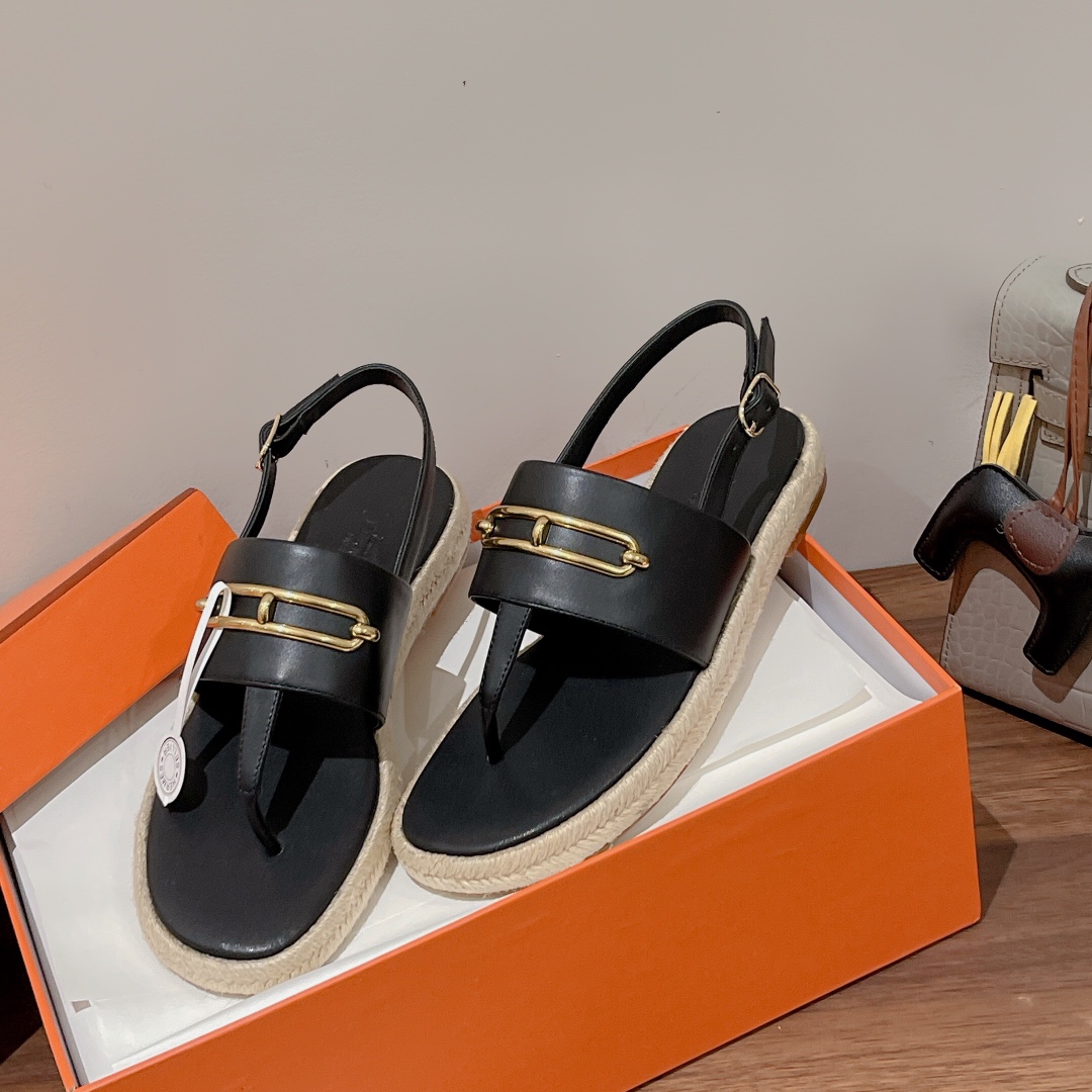 H**me5 Eloise Espadrille Black For Women H221152Z 02350