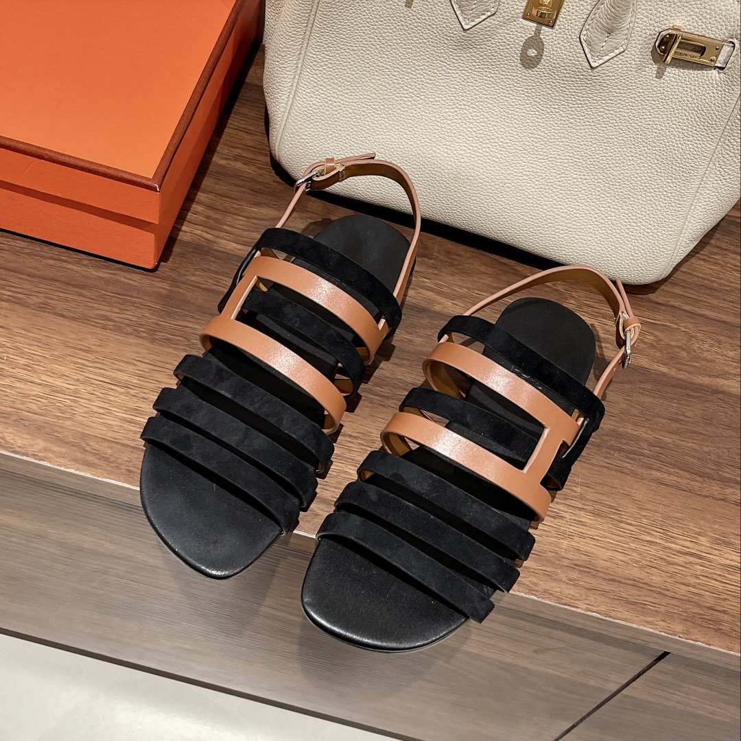 H**me5 Ephese Sandal Black For Women H221002Z 02360