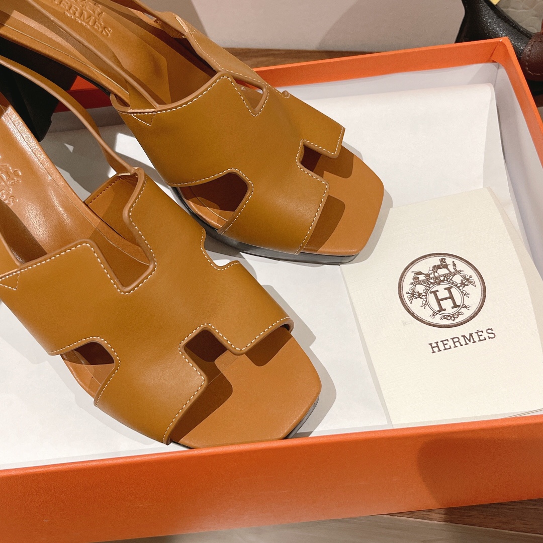 H**me5 Eris 90 Sandal Brown For Women
