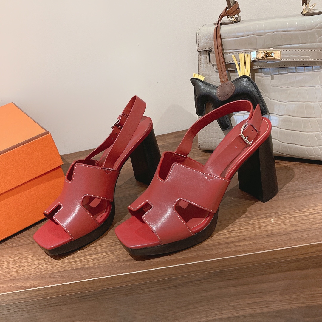 H**me5 Eris 90 Sandal Burgundy For Women