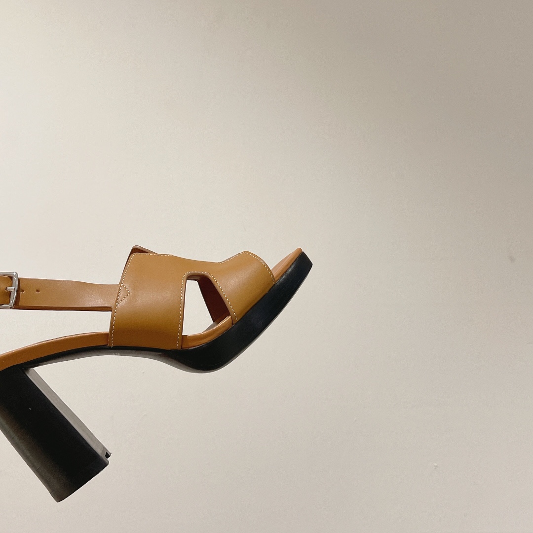 H**me5 Eris 90 Sandal Brown For Women