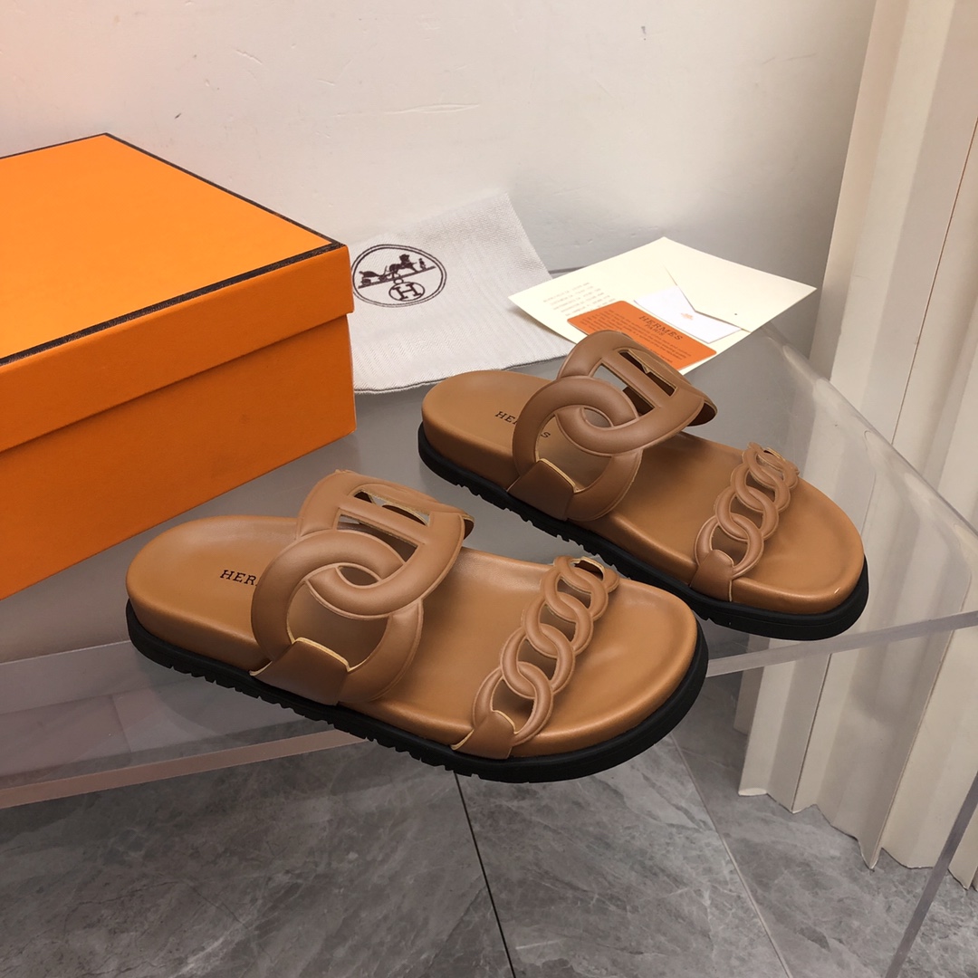 H**me5 Extra Sandal Brown For Women
