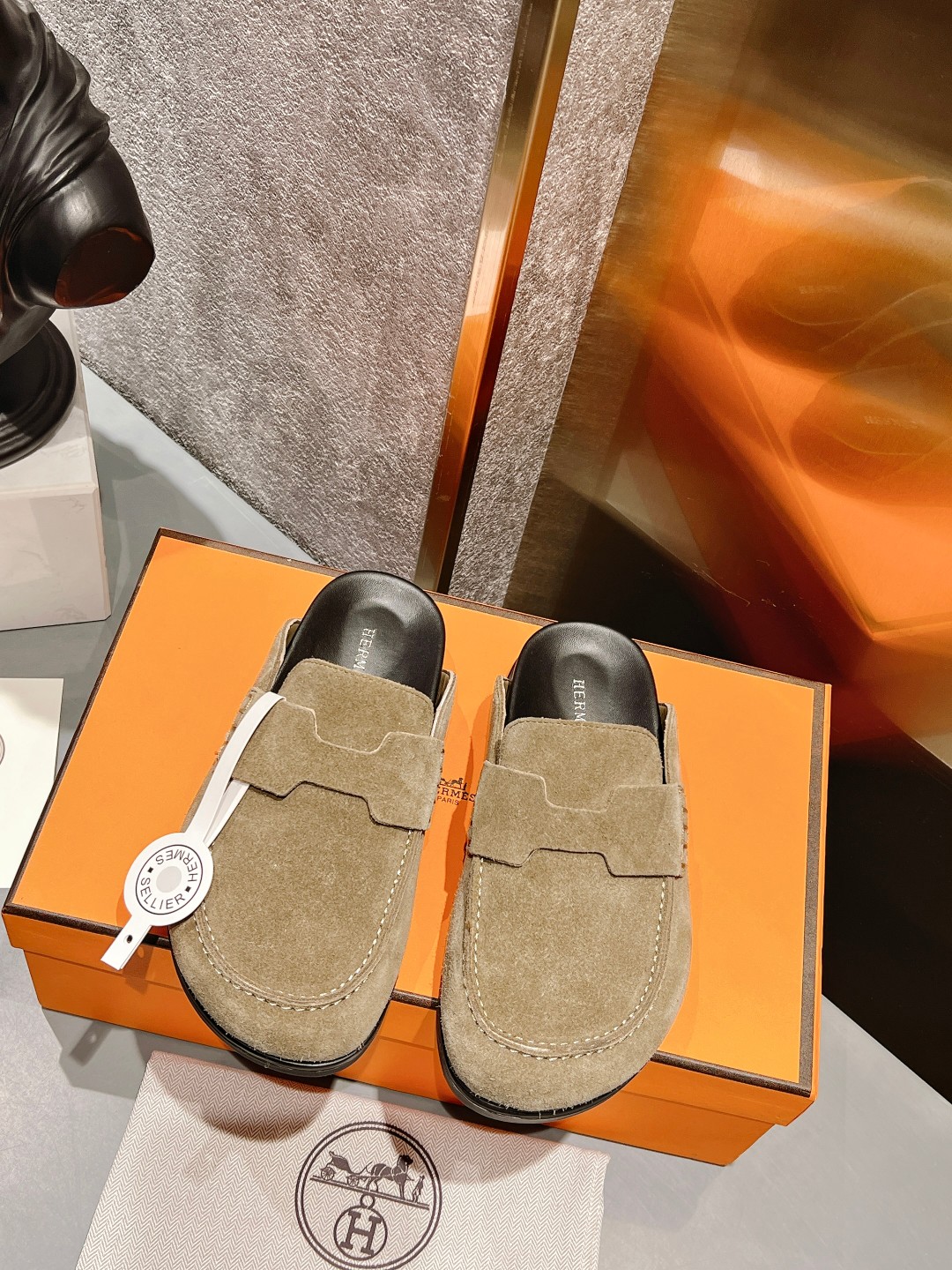 H**me5 Go Mule Light Brown For Women