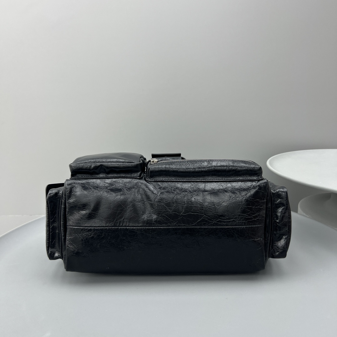 Ba1en*iaga S*perbusy Sling Bag Black For Women‎ 11.8in/30cm