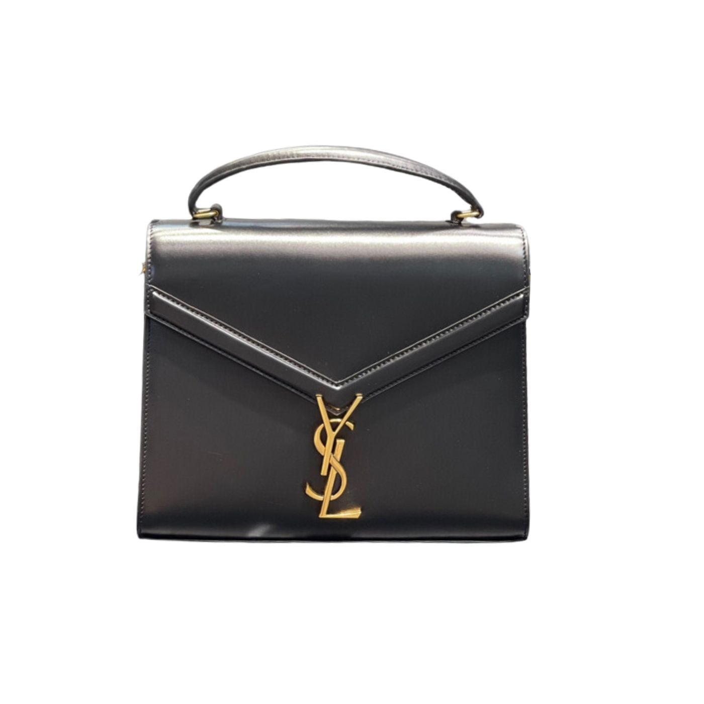 Sa1nt Lau*nt Cassandra Medium Top Handle Bag Black/White/Burgundy/Grey/Brown For Women‎ 9.6in/24.5cm