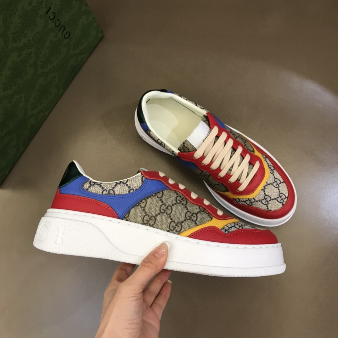 Gvc*1 GG Sneaker Red For Men 726828 FABAV 4050