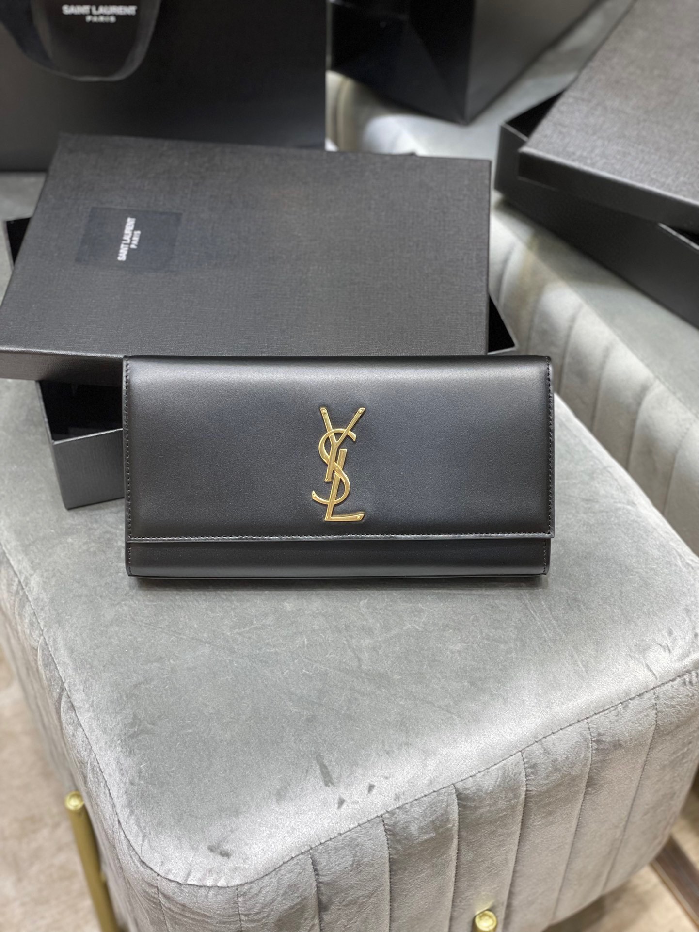 Sa1nt Lau*nt Kate 99 Chain Bag Black For Women‎ 12in/26cm