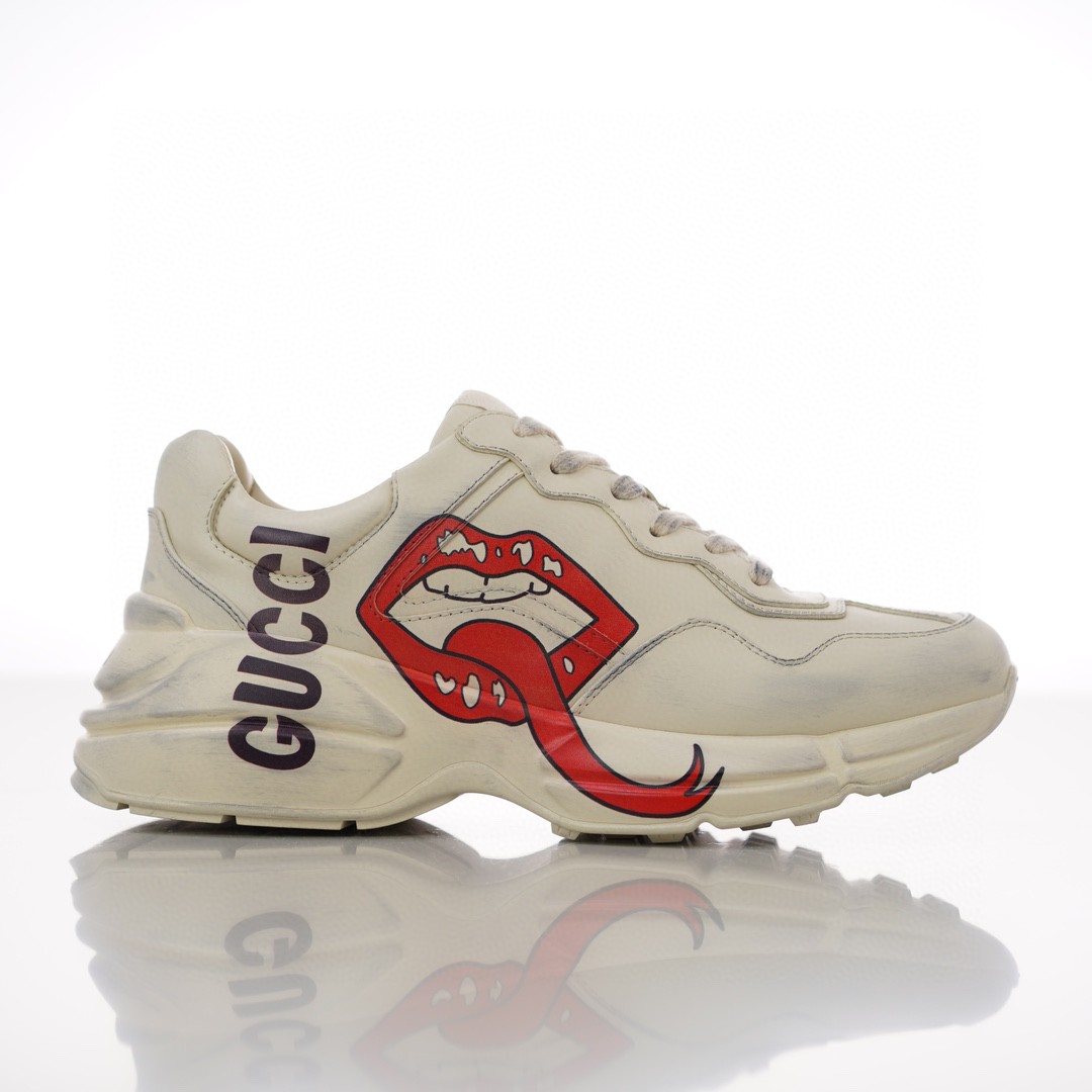 Gvc*1 Rhyton Sneaker Cream For Men 552089 A9L00 9522