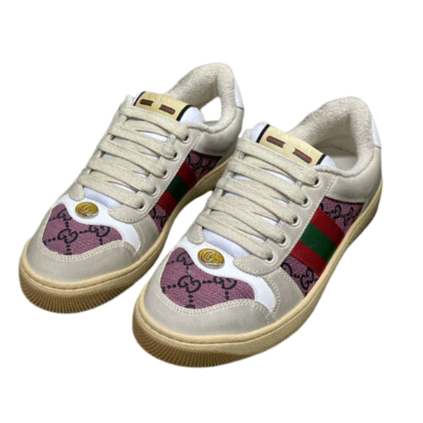 Gvc*1 Screener GG Sneaker Cream For Men