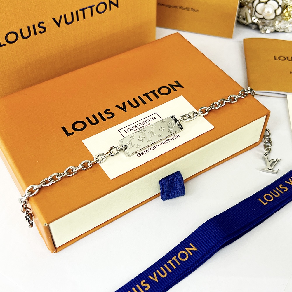 L0vis Vvtt0n Chain Bracelet Silver