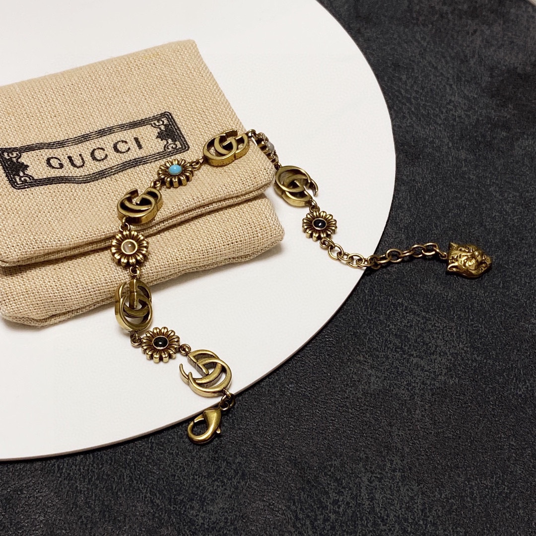 Gvc*1 Double G Bracelet Gold For Women