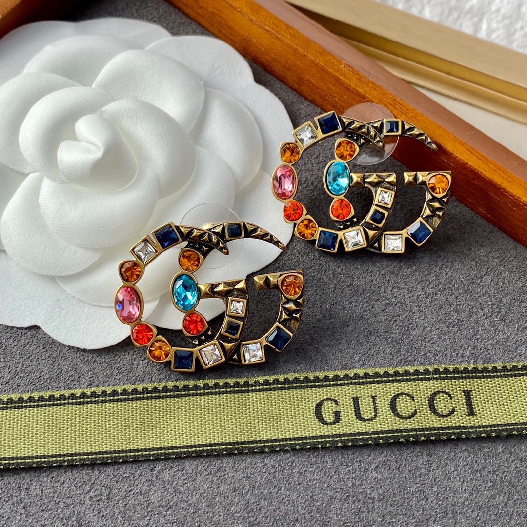 Gvc*1 Double G Earrings Multicolor For Women