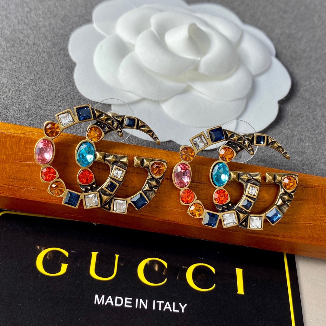 Gvc*1 Double G Earrings Multicolor For Women