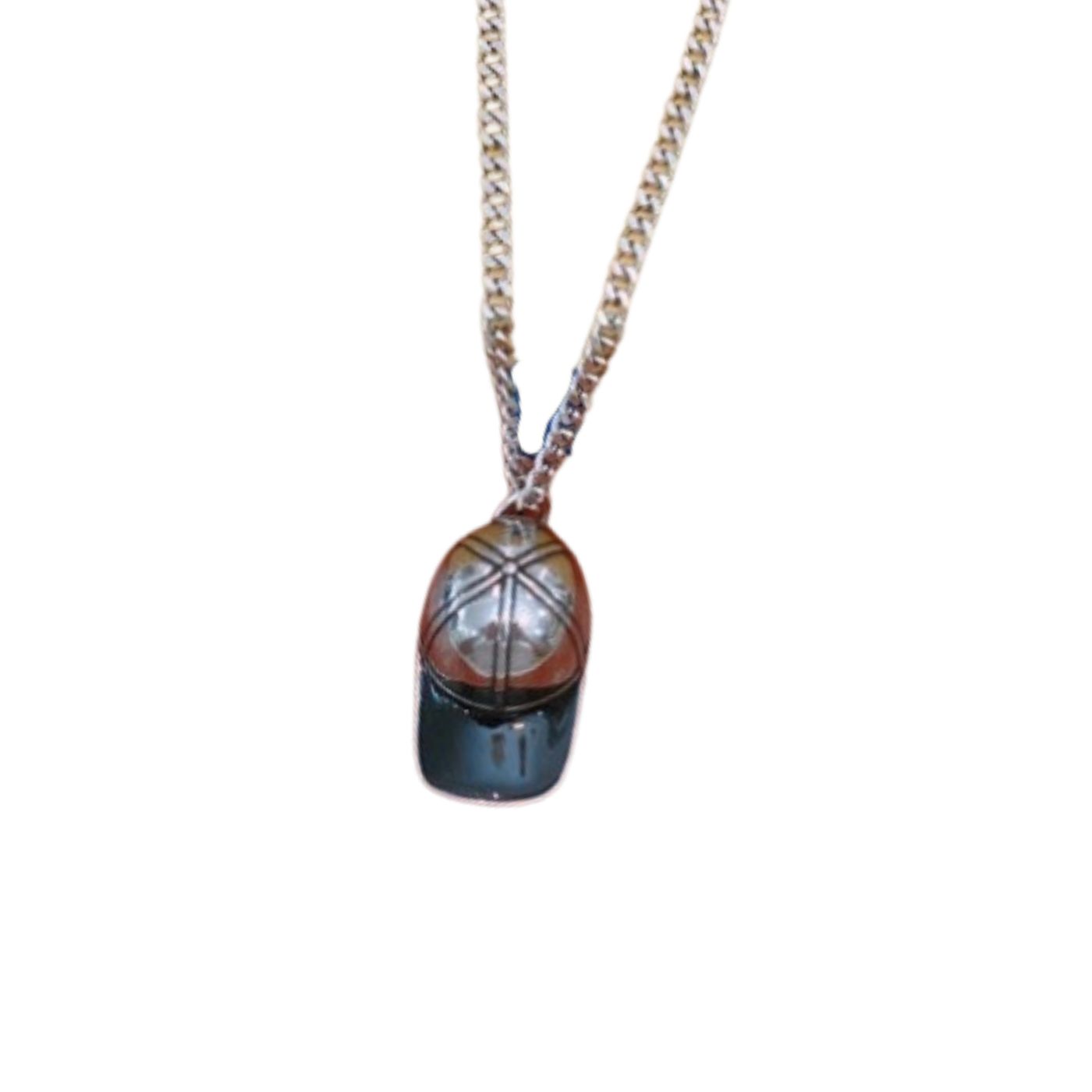 L0vis Vvtt0n Hat Necklace Silver For Women