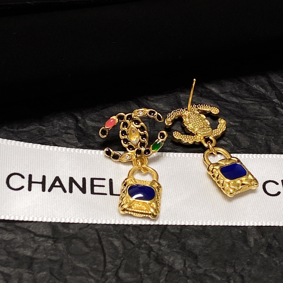 Mesh Earrings Gold For Women