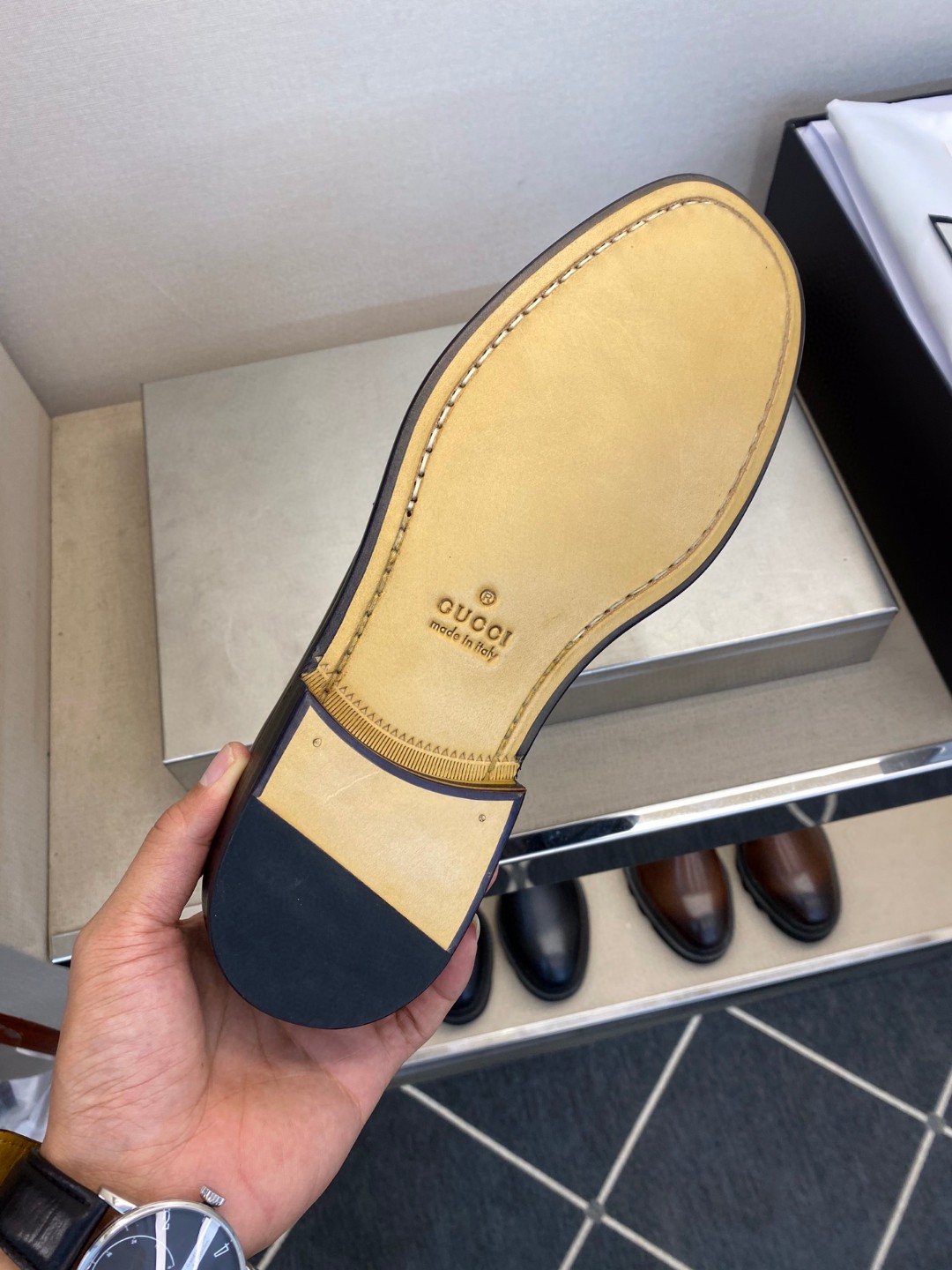 Gvc*1 1953 Horsebit Loafer Black For Men