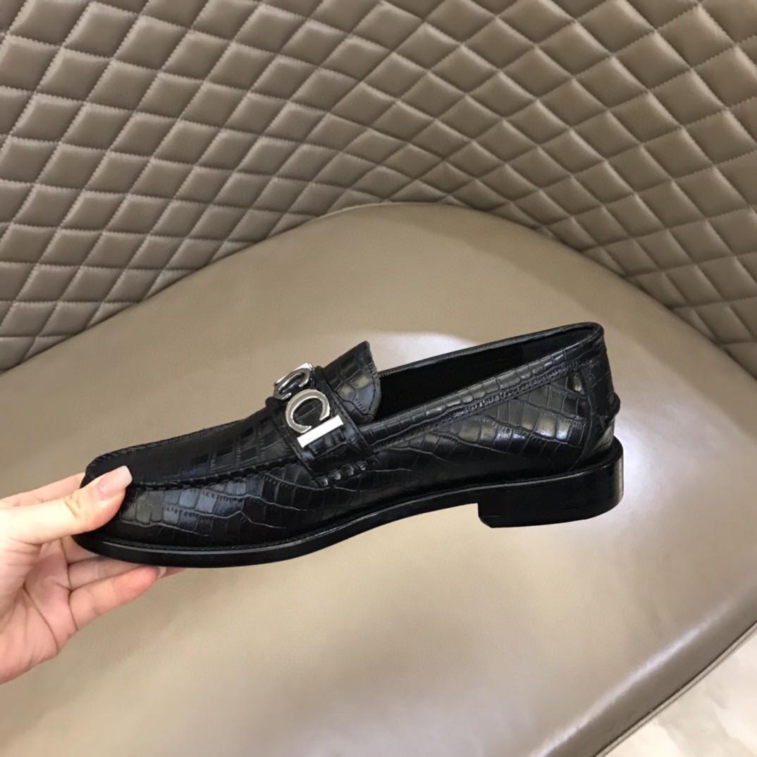 Gvc*1 Loafer With Logo Gvc*1 Black For Men
