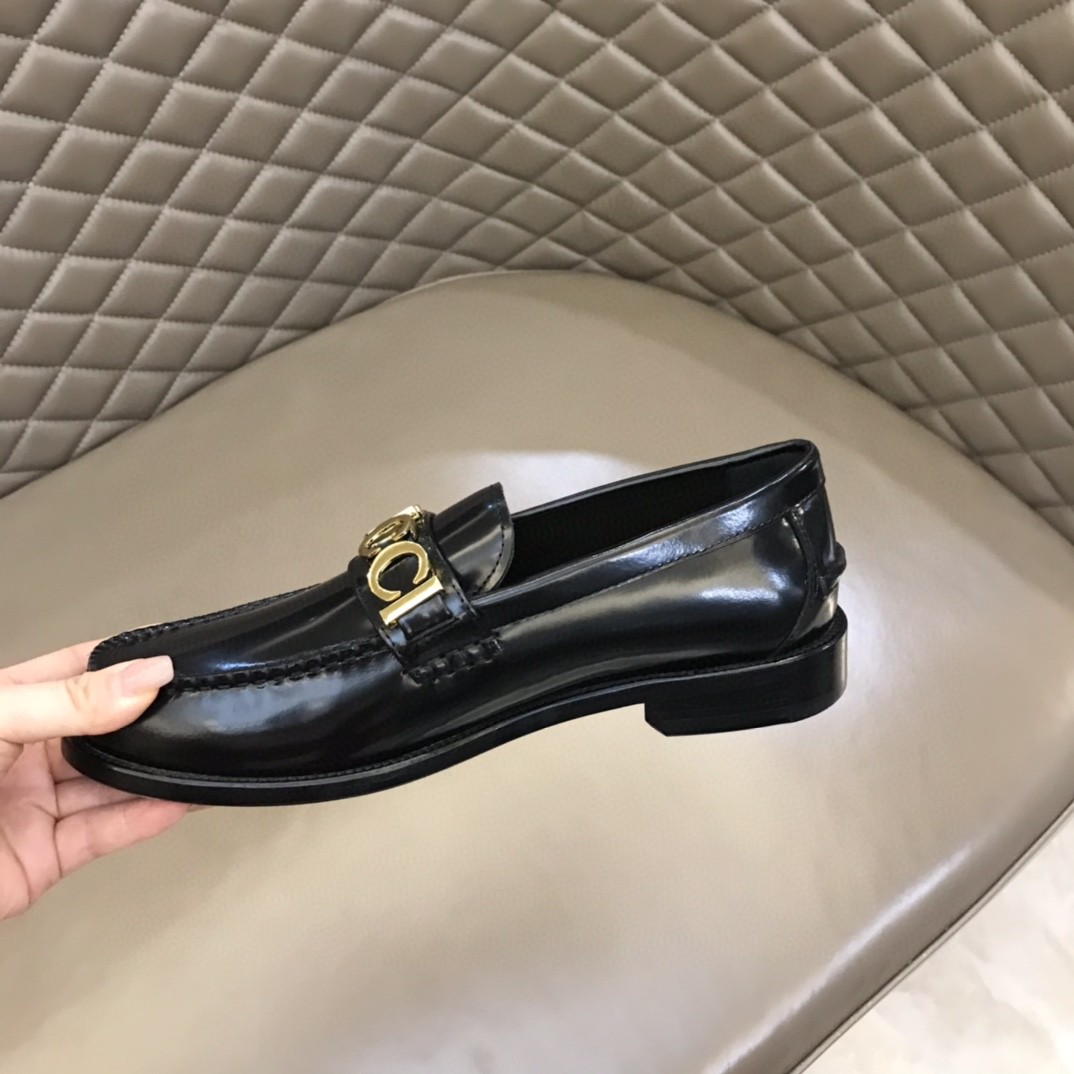 Gvc*1 Loafer With Logo Gvc*1 Black For Men