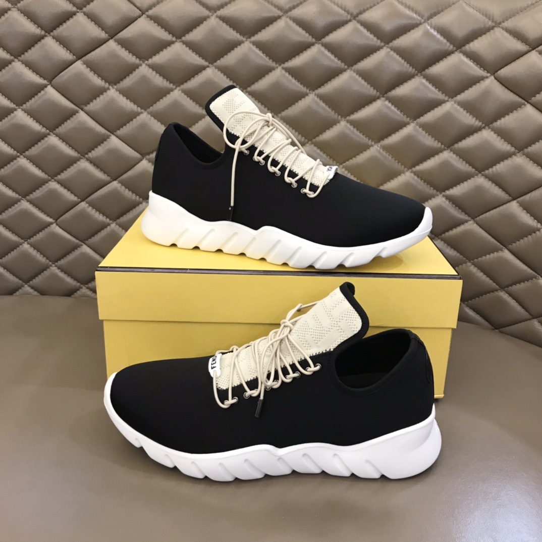 F**di FD Faster Trainers Black For Men