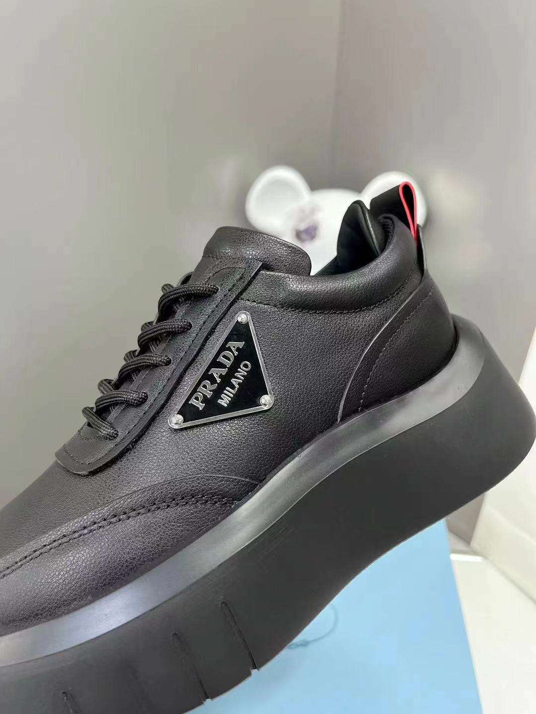 Pra*a Padded Sneakers Black For Women