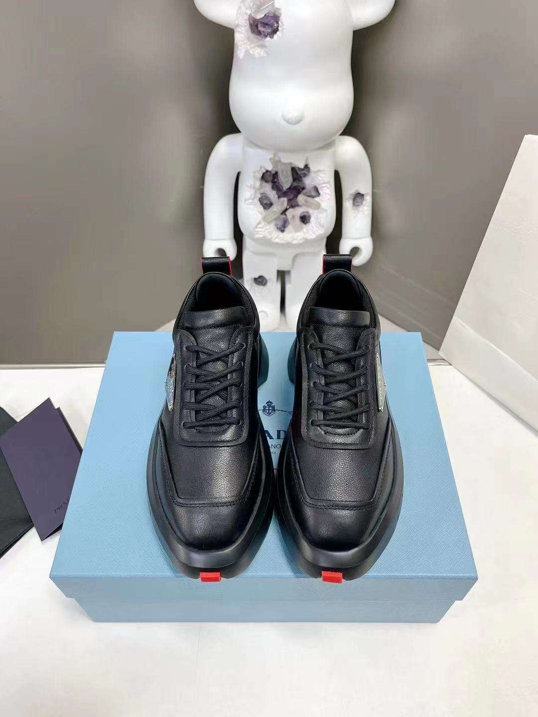 Pra*a Padded Sneakers Black For Women