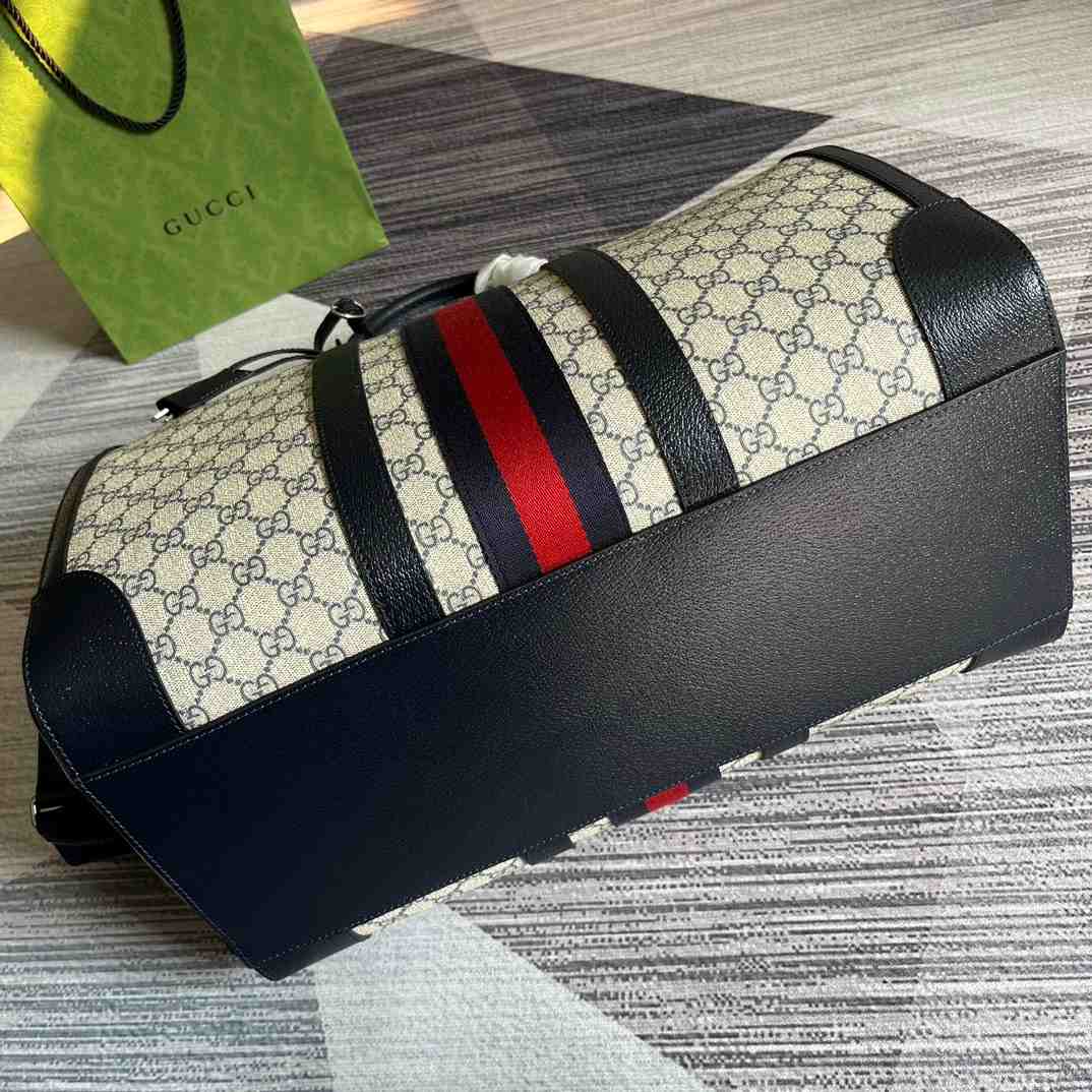 Gvc*1 Savoy Small Duffle Bag Blue/Black 17.7 in/45 cm 724642 9C2SN 4076