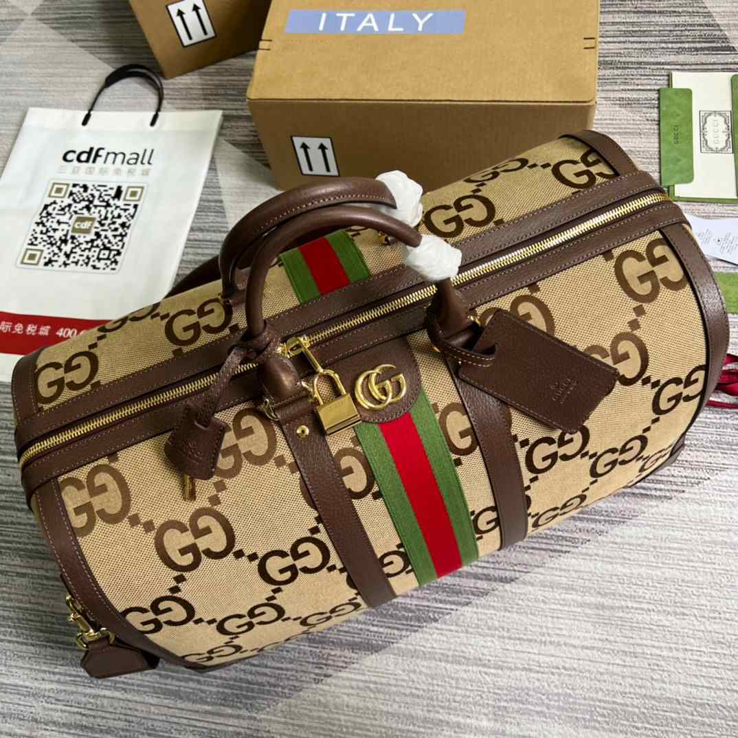 Gvc*1 Savoy Small Duffle Bag Brown 17.3 in/43 cm 724642 UKMKG 8396