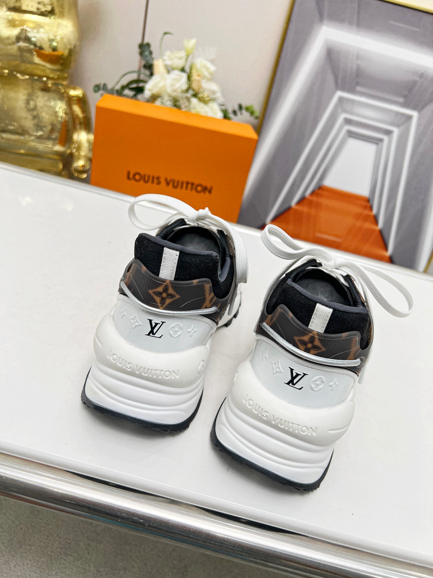 L0vis Vvtt0n Run 55 Sneaker Black For Women 1AAP5L
