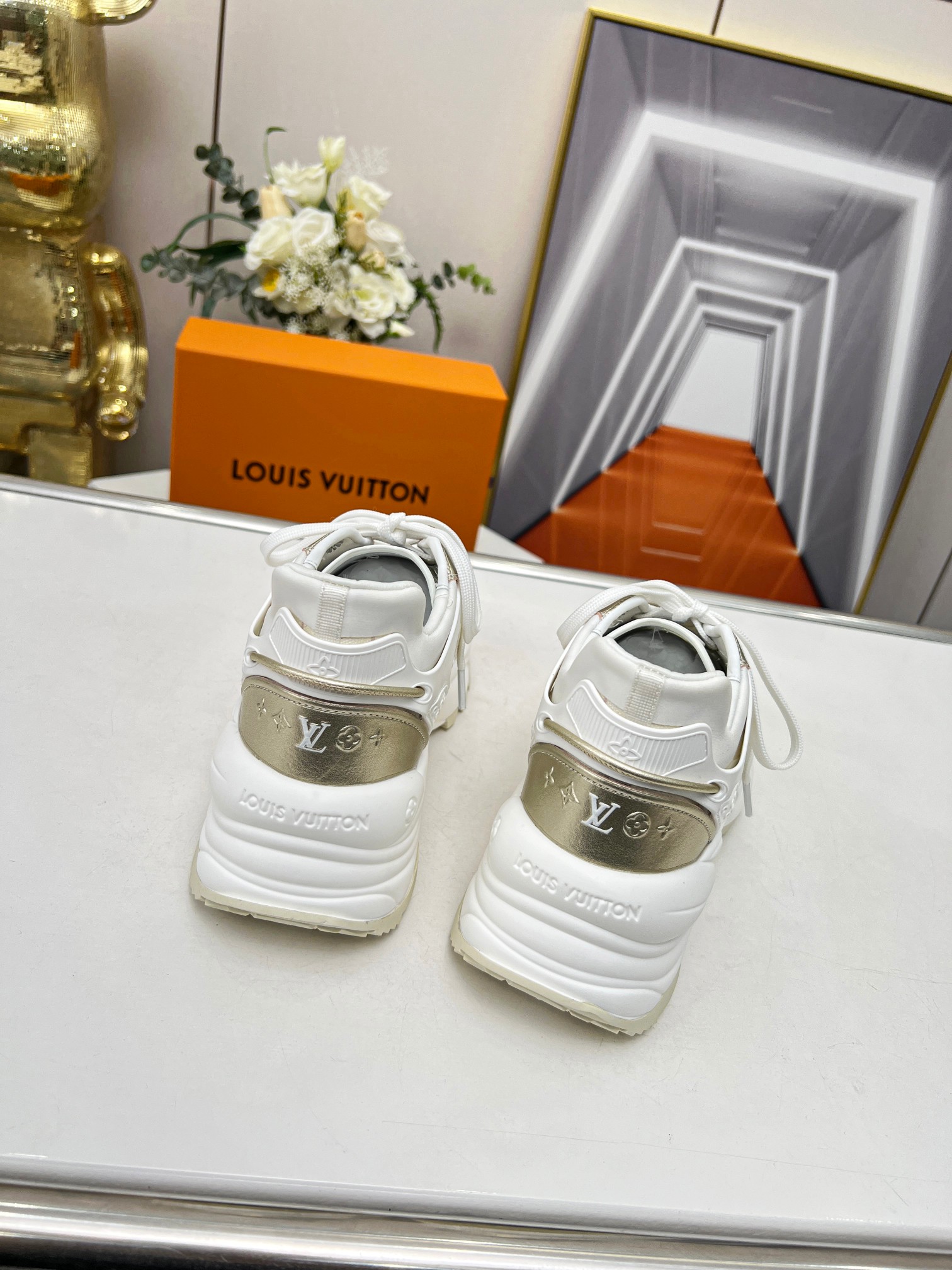 L0vis Vvtt0n Run 55 Sneaker Beige For Women 1ABHR3