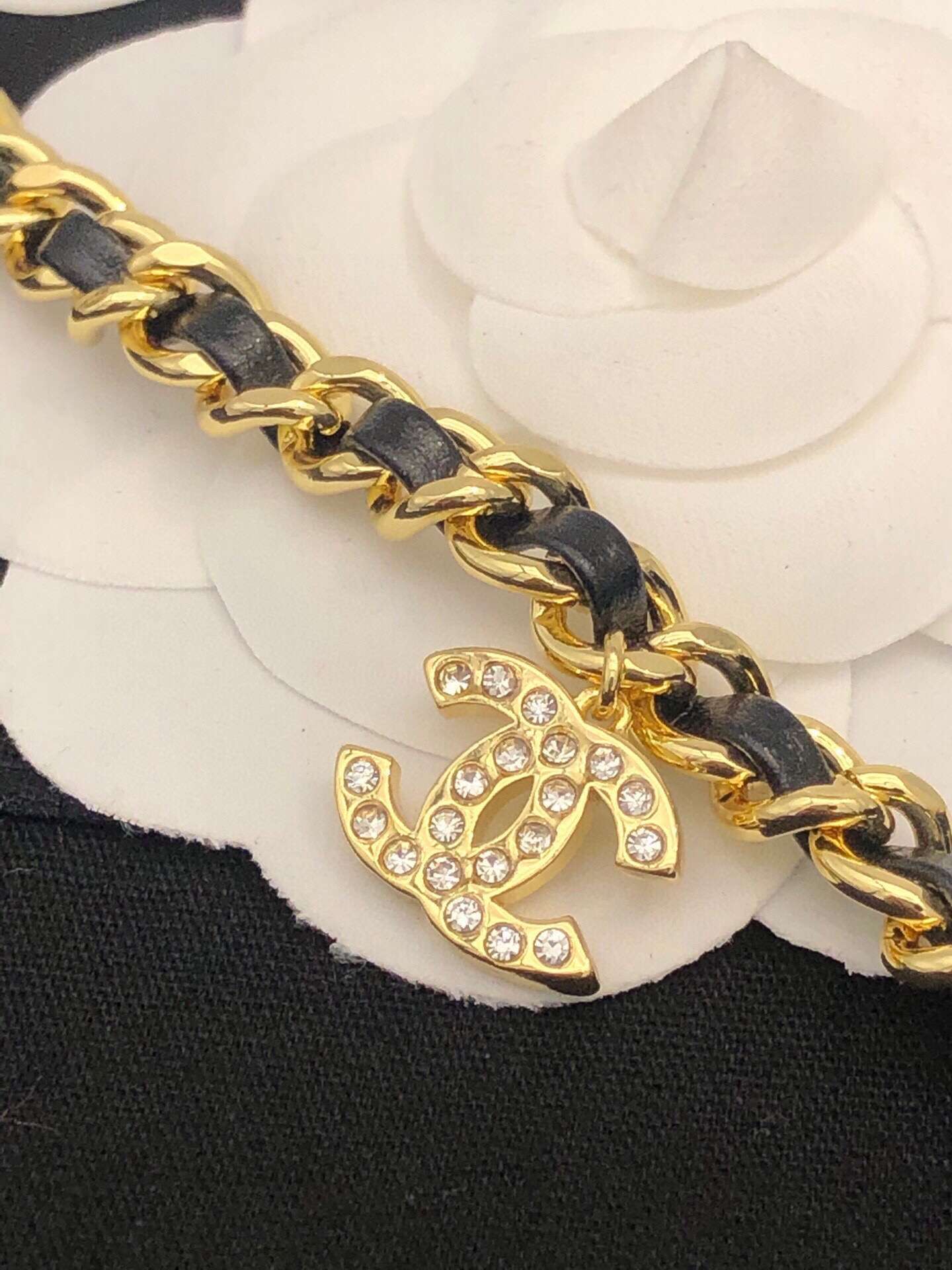 Ch**el Chain Bracelet Gold For Women