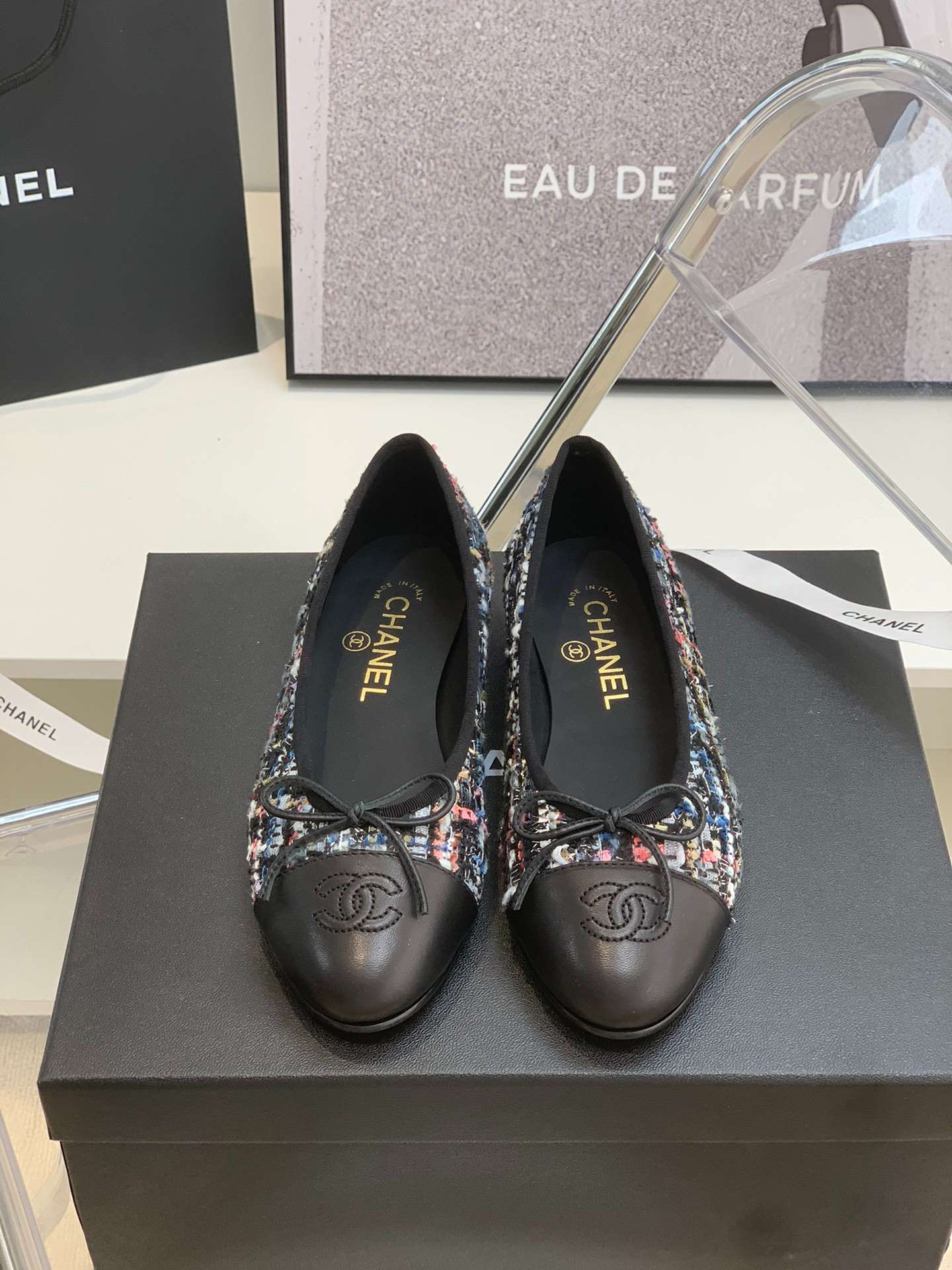 Ch**el Ballet Flats Multicolor For Women