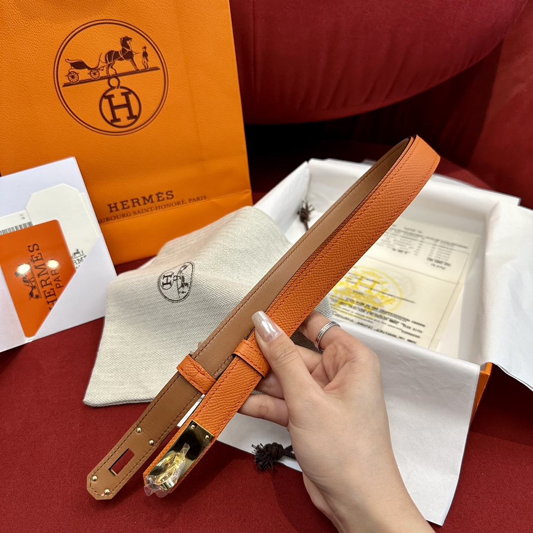 H**me5 Kelly 18 Belt Orange For Women