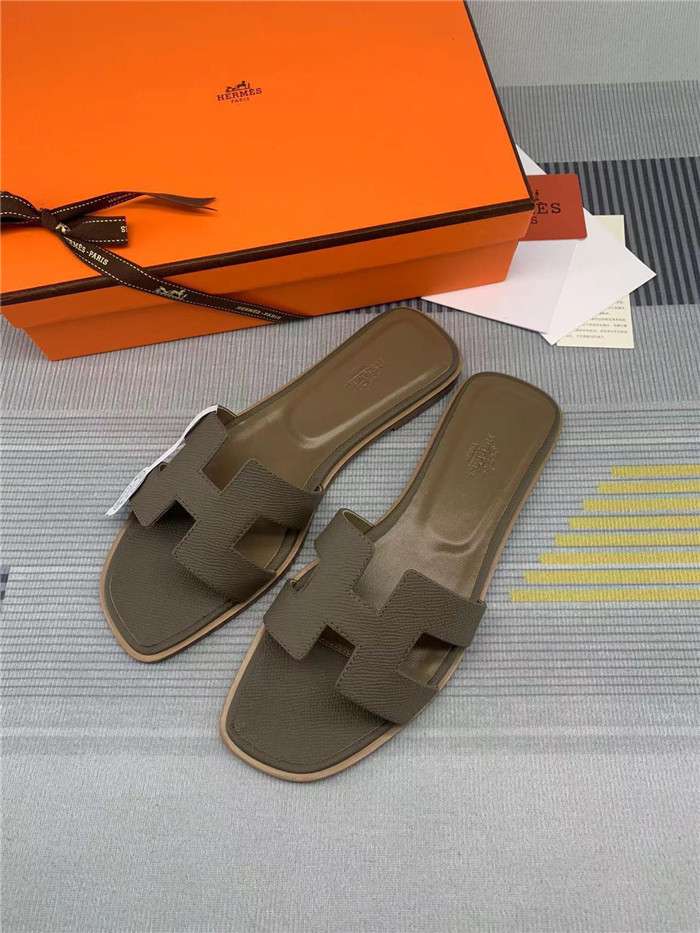 H**me5 Oran Sandal Green Khaki For Women