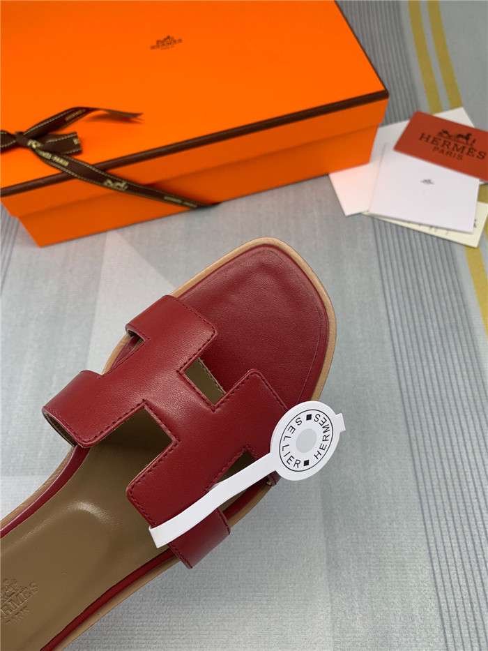 H**me5 Oran Sandal Burgundy For Women