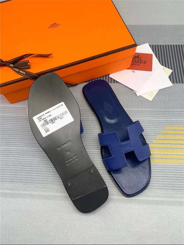 H**me5 Oran Sandal Dark Blue For Women