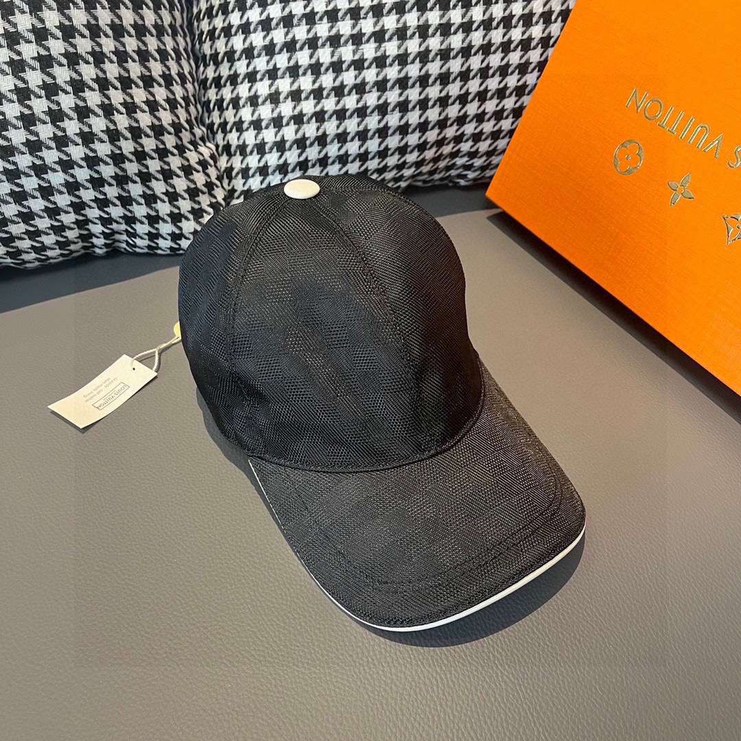L0vis Vvtt0n Epi Monogram Cap Black For Men