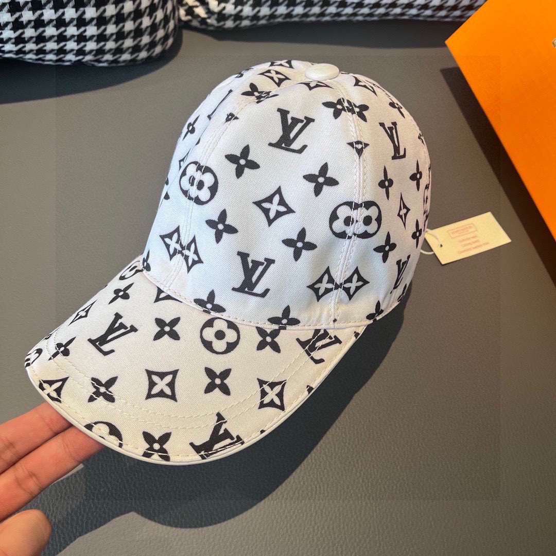 L0vis Vvtt0n Epi Monogram Cap White For Men
