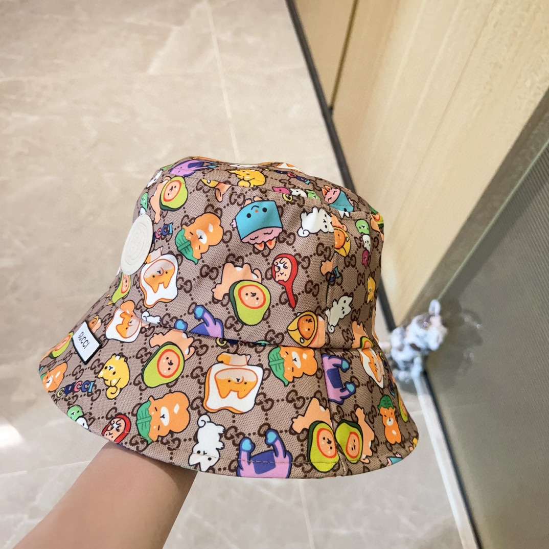 Gvc*1 Bucket Hat Brown For Women