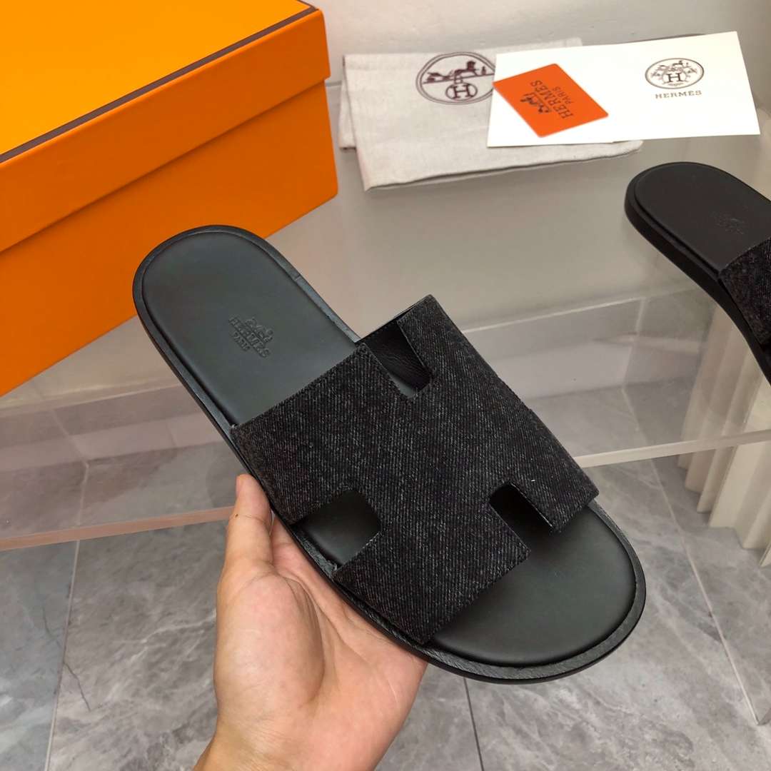 H**me5 Oran Sandal Black For Men