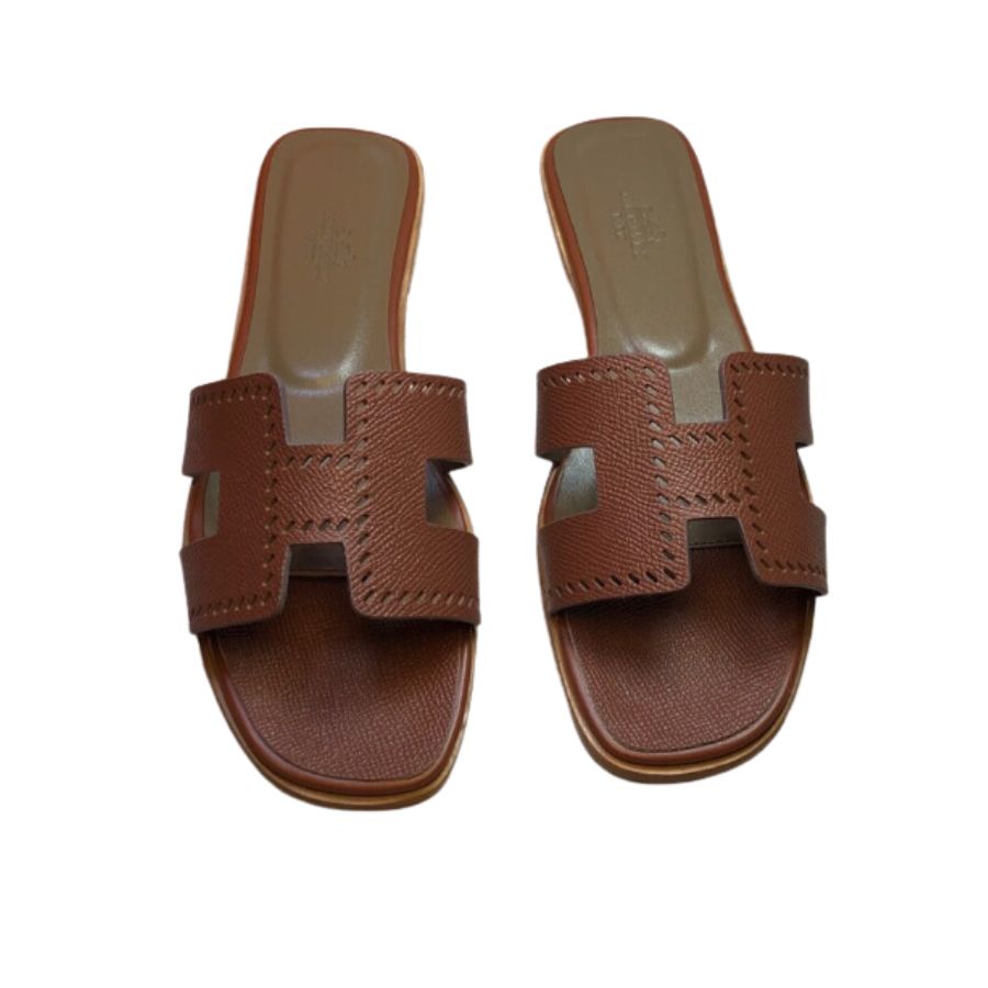H**me5 Oran Sandal Dark Brown For Women