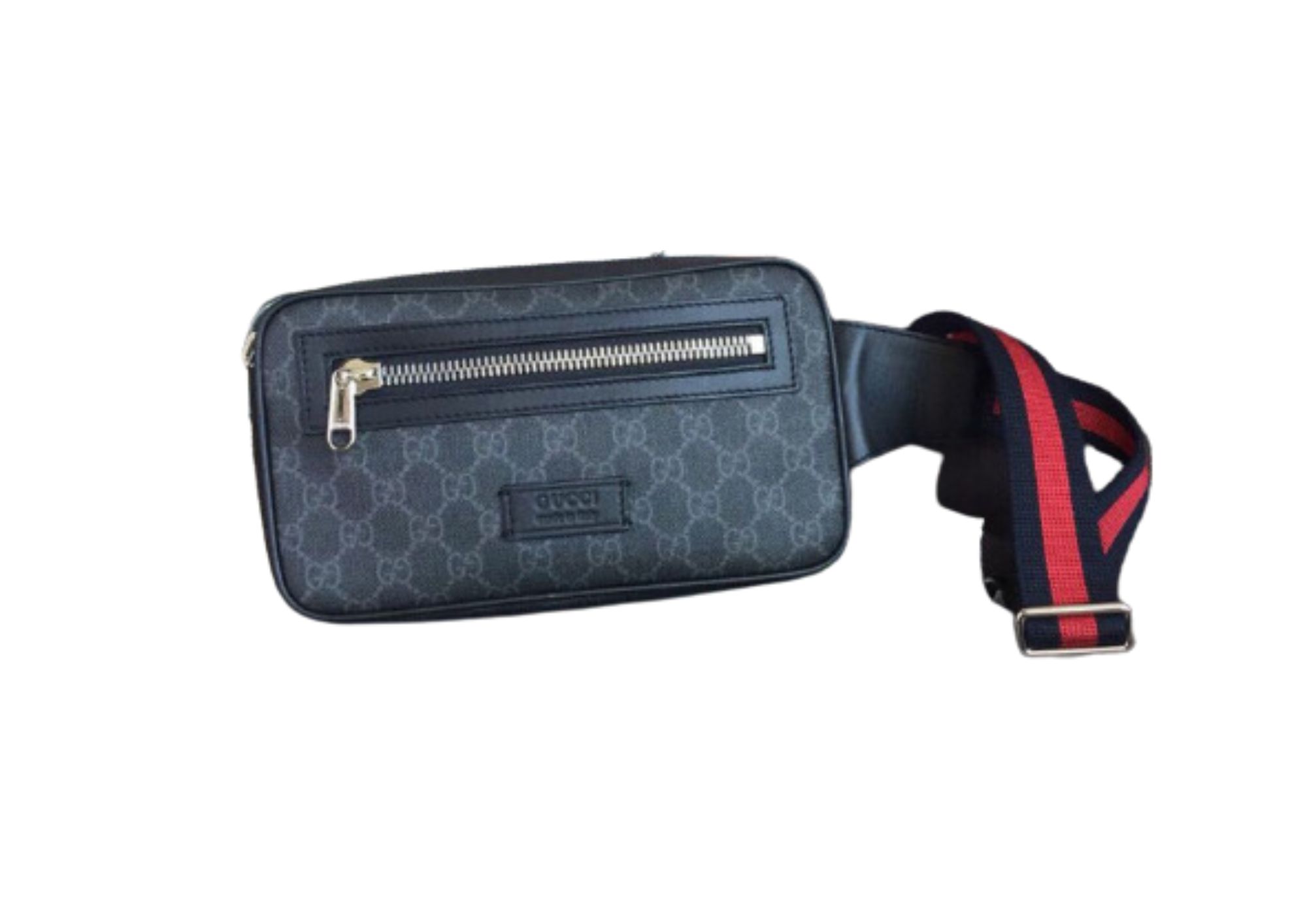 Gvc*1 GG Black Belt Bag Black/Grey Soft GG Svp*me Crafted For Men 9in/24cm GG 474293 K9RRN 1095