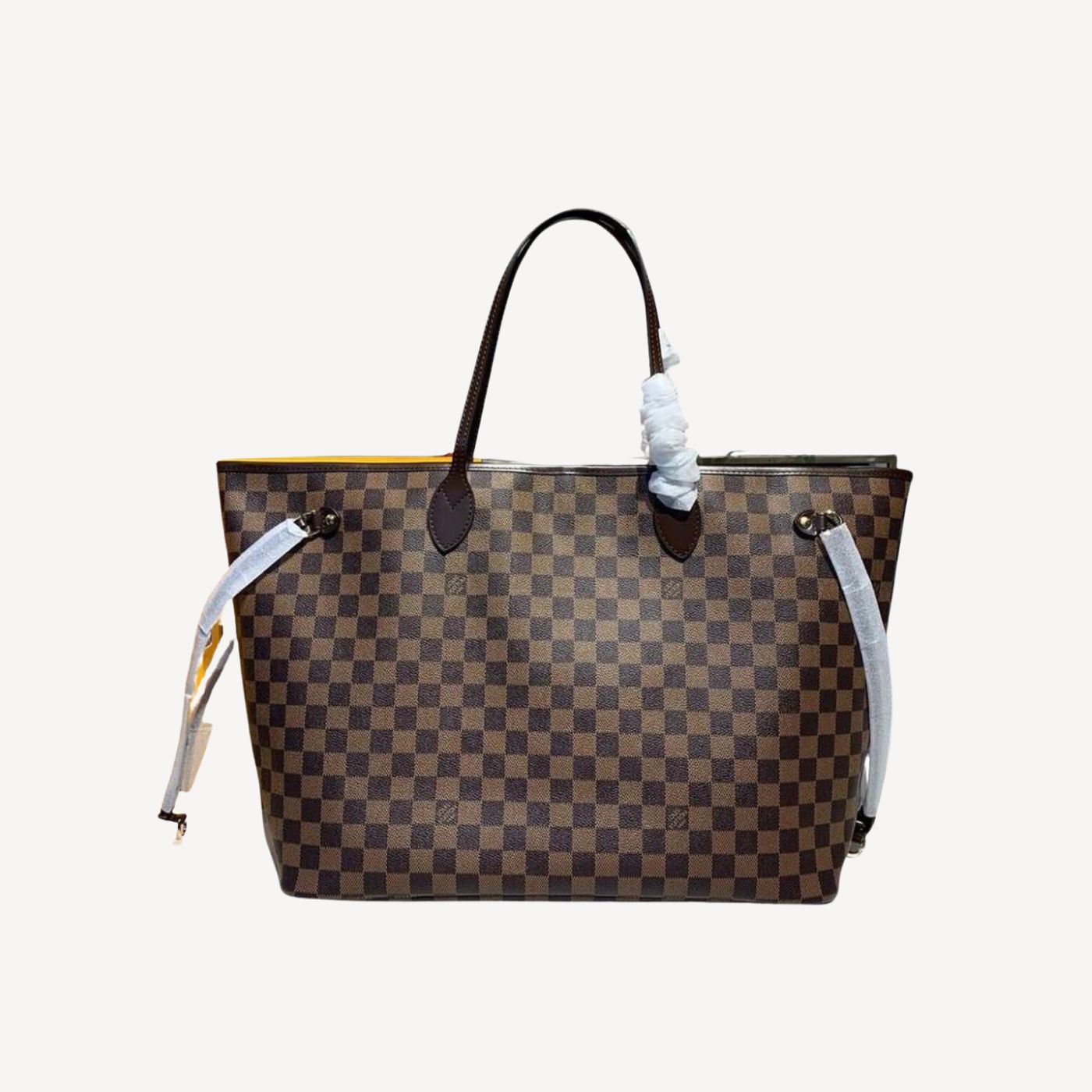 L0vis Vvtt0n Neverfull GM Tote Bag Brown For Women 15.4in/39cm N40597