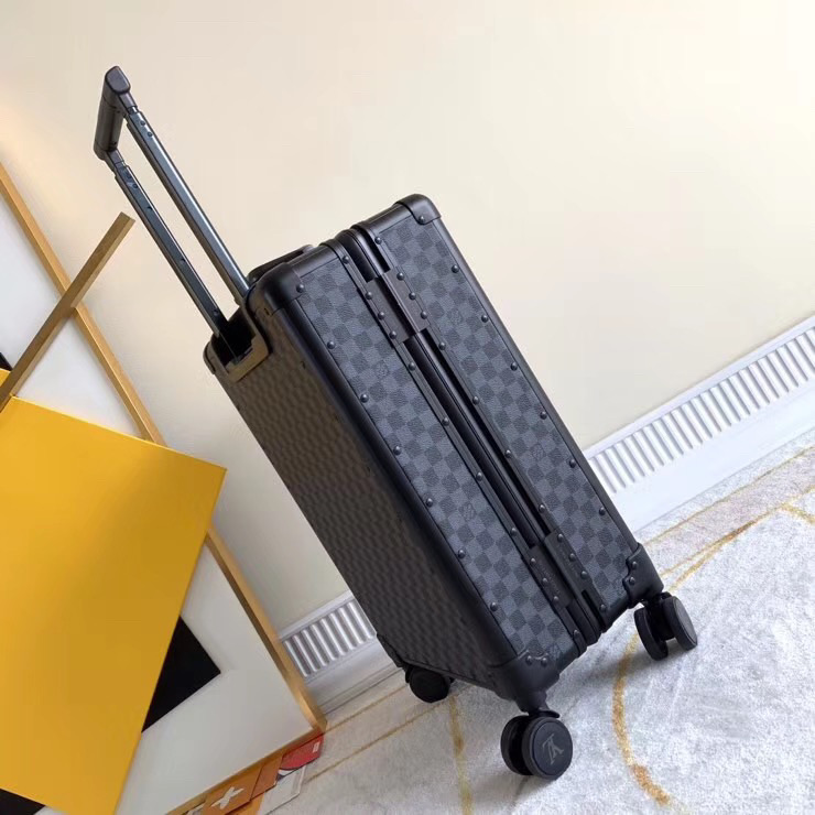 L0vis Vvtt0n Rolling Trunk Monogram Navy Blue 55cm/21.6in
