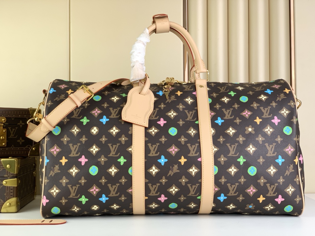 L0vis Vvtt0n Keepall Bandouliere 50 Brown 50cm / 19.7in M24901